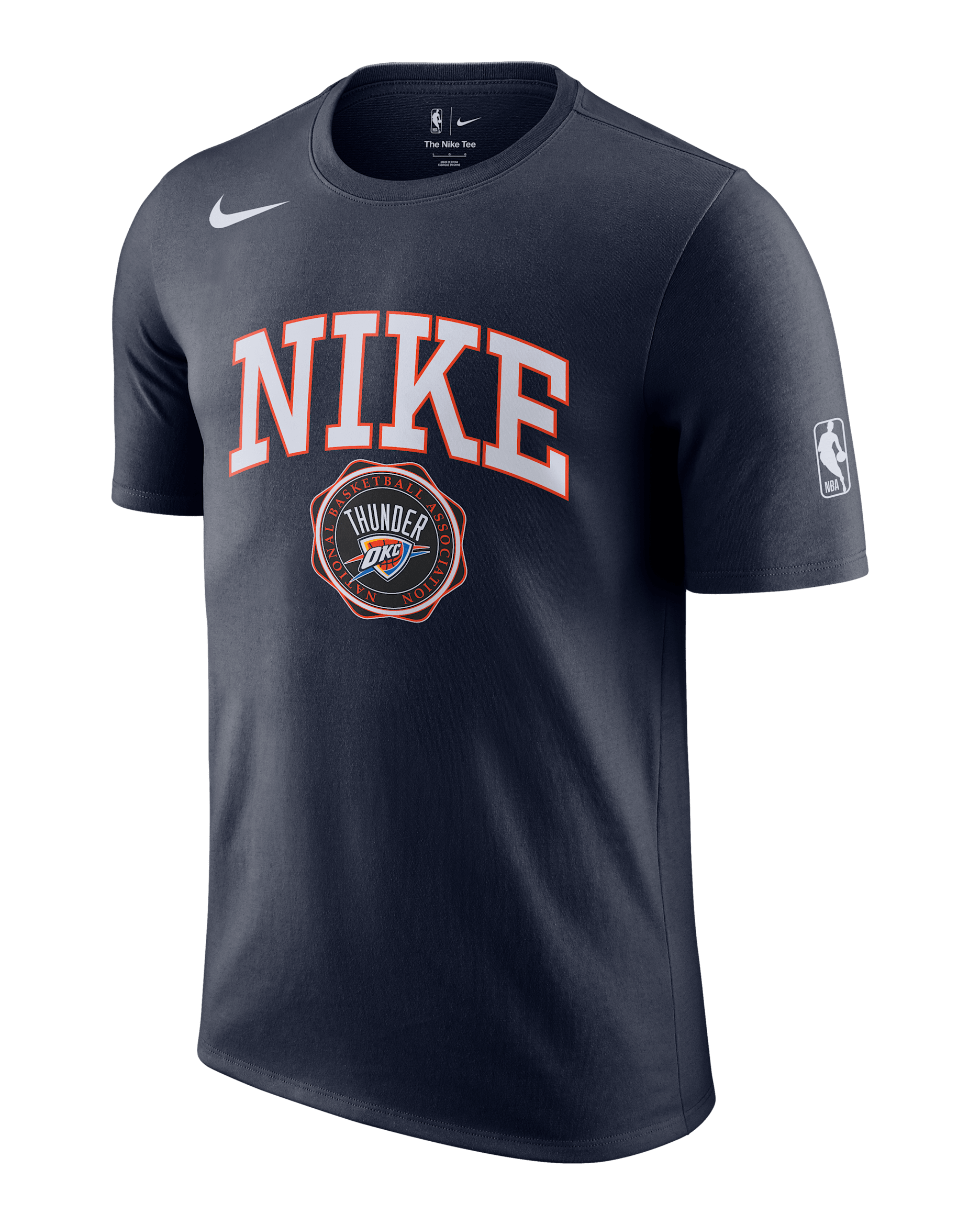 Oklahoma City Thunder Essential Men's Nike NBA T-Shirt. Nike.com